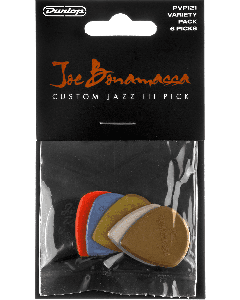 Dunlop Joe Bonamassa Custom Jazz III Variety Picks 6-tlg