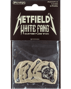 Dunlop Ultex Hetfield White Fang 1.00mm Pick 6 Stk