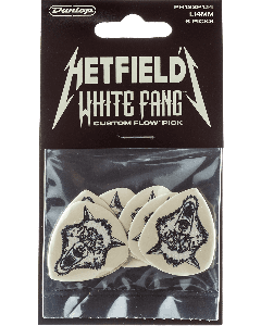 Dunlop Ultex Hetfield White Fang 1.14mm Pick 6 Stk