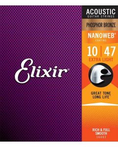 Elixir Nanoweb 16002 Phosphorbronze .010