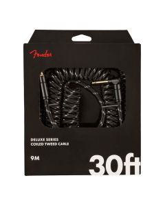Fender Deluxe Series Coiled Tweed kabel zwart