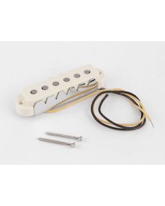 Fender Pure Vintage 62 Jaguar Steg-Pickup mit weißer Lackierung