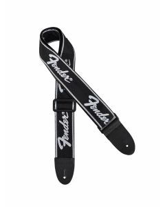 Fender Running Logo Gitarrengurt schwarz