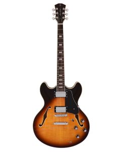 Sire H7/VS elektrische archtop gitaar vintage sunburst