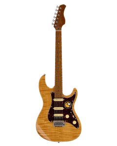 Sire S7FM/NT elektrische gitaar s-stijl met gevlamde esdoorntop naturel