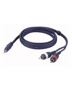 DAP FL303 Stereo-Miniklinke - 2x RCA-Kabel 3 m