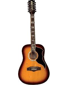 EKO Ranger VR12-HB Dreadnought 12-snarige gitaar Honey Burst