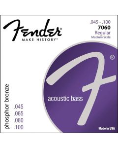 Fender 7060 Phosphorbronze Saiten für Akustikbassgitarre .045