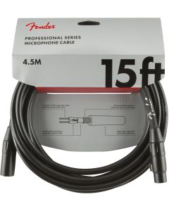 Fender Professional Series XLR-Kabel 4,5 m schwarz