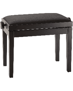 K&M 13960 Pianobank mat zwart
