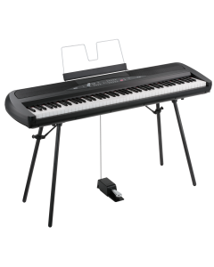 KORG SP280 Digitalpiano mit Ständer schwarz