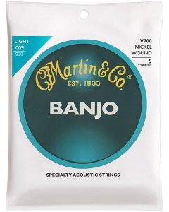 Martin V700 Saitensatz für 5-saitiges Banjo
