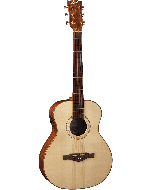 EKO Marco Polo EQ-SO Travel western gitaar Spruce Ovangkol