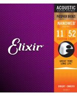 Elixir Nanoweb 16027 Phosphorbronze .011