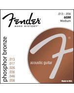 Fender 60M Phosphor Bronze Saiten für Akustikgitarre .013