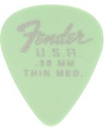 Fender Dura-Tone 0.58 Thin Medium Surf Green Plektrum