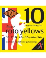 Rotosound R10-7 Roto Yellow 7-saitige E-Gitarrensaiten .010