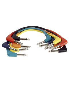 DAP FL4130 Mono Patchkabel 30 cm rechtwinklig (6 Stück)