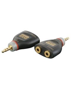 DAP XGA15 Stereo Miniklinke Stecker - 2x Stereo Miniklinke Buchse Adapter