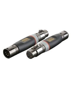 DAP XGA29 5p XLR Stecker - 3p XLR Buchse Adapter