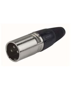 DAP XLR Stecker 3P Stecker Nickel
