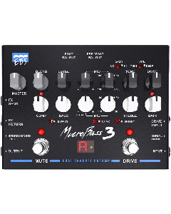 EBS Microbass-3 2-Kanal-Bassgitarren-Vorverstärker