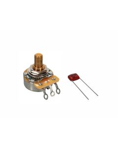 Fender 500K Potentiometer .375 Vollwelle mit .022mf Kondensator