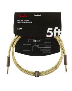 Fender Deluxe Series Instrumentenkabel 1,5 m Tweed