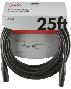 Fender Professional Series XLR-Kabel 7,5 m schwarz