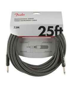 Fender Professional Tweed Instrumentenkabel 7,5m grau