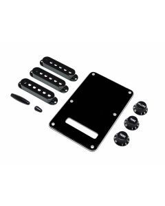 Fender Stratocaster Zubehör-Kit schwarz