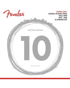 Fender Super 250s NPS 12 Saiten Saiten für E-Gitarre .010