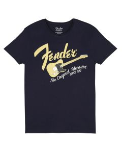 Fender T-Shirt Original Telecaster Navy-Blond M