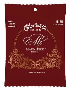 Martin M165 Magnifico klassische Gitarrensaiten harte Spannung .026
