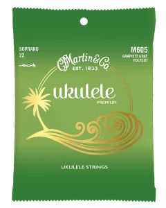 Martin M605 Premium Polygut Sopran Ukulele Saiten .022