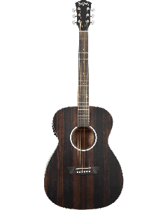 Elektroakustische Gitarre aus Washburn Deep Forest Ebony FE Folk Auditorium