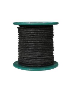 Verkabelungskabel für Gitarre im Vintage-Stil schwarz 1m