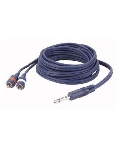 DAP FL333 Monoklinke - 2x Cinchkabel 3m