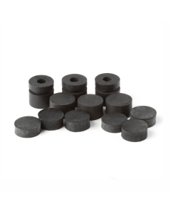 Dunlop ECB124 Wah Grommet Gummi 3x4 inch 12 Stück