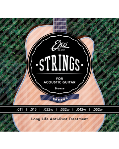 eko akoestische gitaarsnaren bronze .011