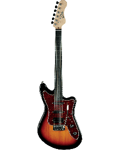 EKO Camaro VR HSS elektrische gitaar Vintage Burst