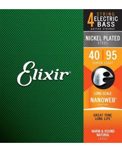 Elixir Nanoweb 14002 E-Bass .040