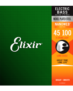 Elixir 14052 nanaweb 45 - 100 basgitaar snaren