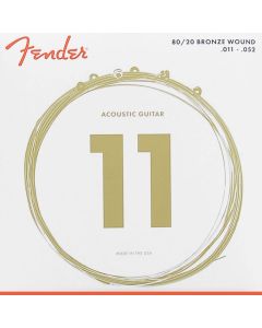 Fender 70CL 80/20 Bronze Saiten für Akustikgitarre .011