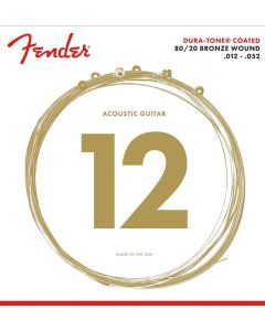 Fender 880L Dura-Tone-beschichtete Westerngitarrensaiten .012