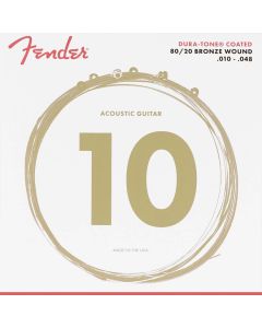 Fender 880XL Dura-Tone-beschichtete Westerngitarrensaiten .010