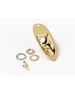 Fender American Stratocaster Recessed Jack Ferrule Platine gold