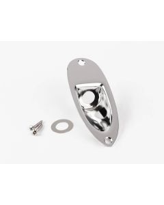 Fender American Stratocaster Recessed Jack Ferrule Platte Chrom