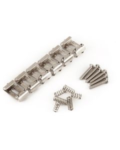 Fender Vintage Stratocaster Brückensattel-Kit PATPEND verchromt