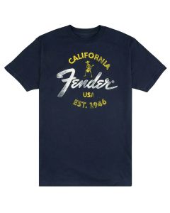 Fender Baja Blue T-Shirt L